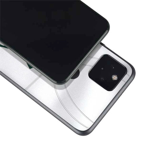 Michigan State University White Jersey Google Pixel 5a Skin